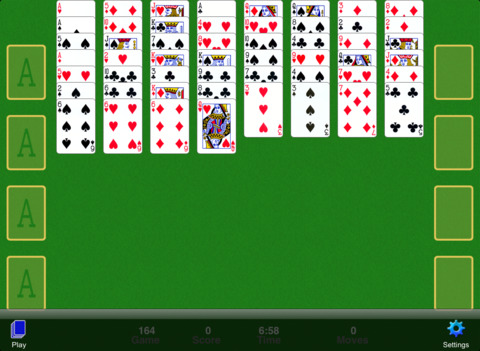 FreeCell Solitaire Card Game screenshot 4