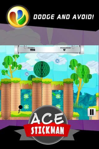 Ace Stickman Jump and Run Game - náhled