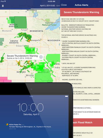 NOAA Radar Pro: Weather Alerts screenshot 7