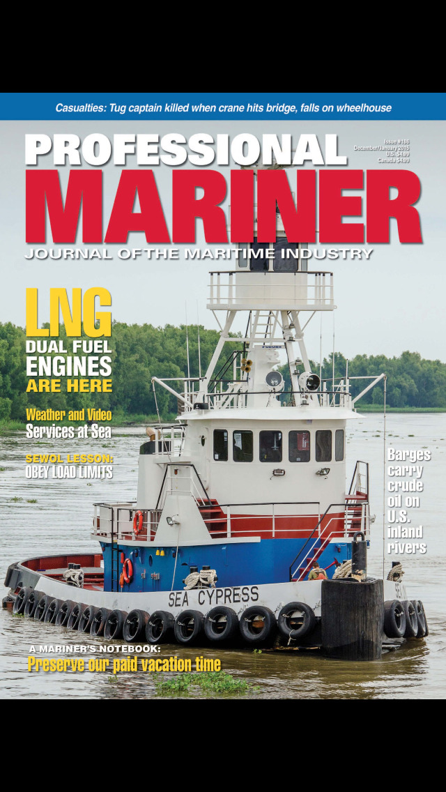 Professional Mariner Magazine screenshot 1