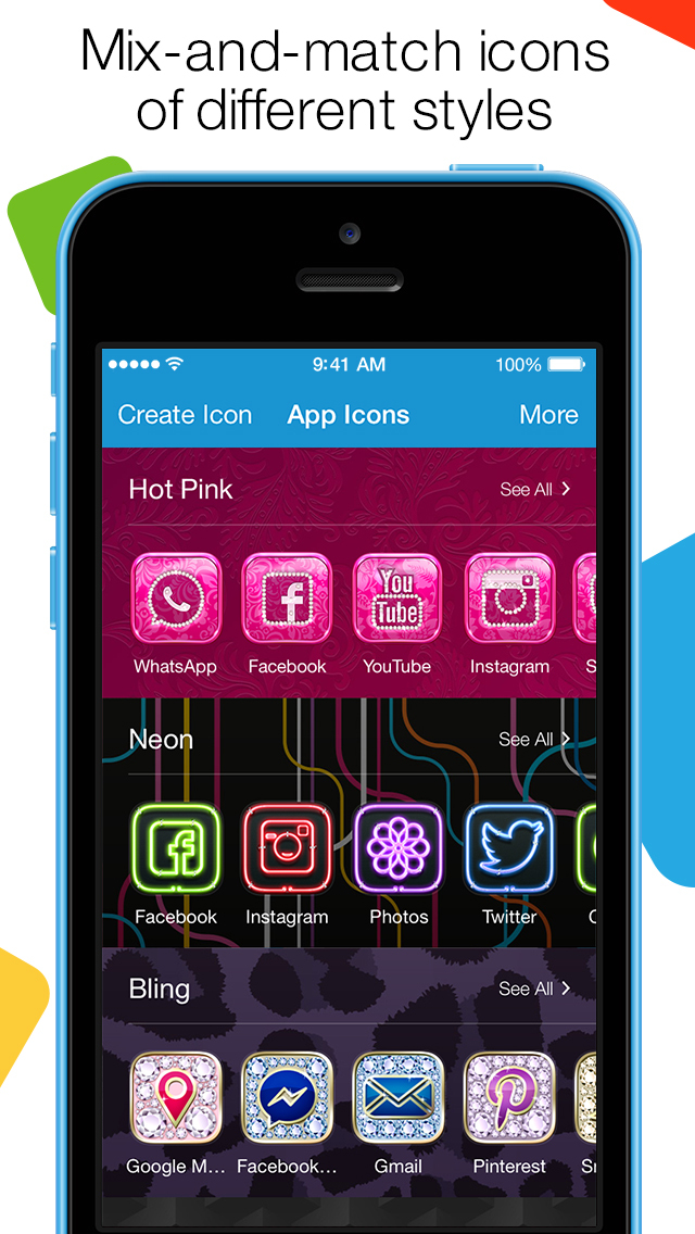 App Icons - Custom Shortcuts, Themes & Wallpapers screenshot 4