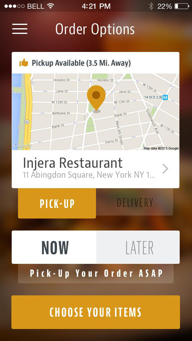 Injera Restaurant screenshot 2