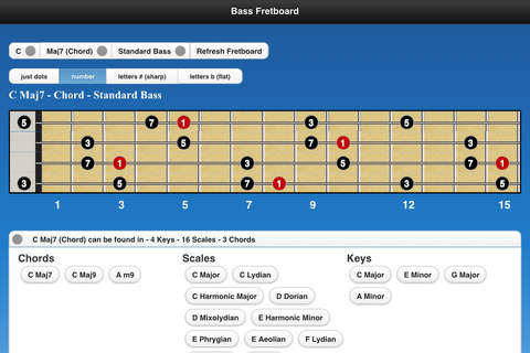 Bass Chords and Scales - náhled