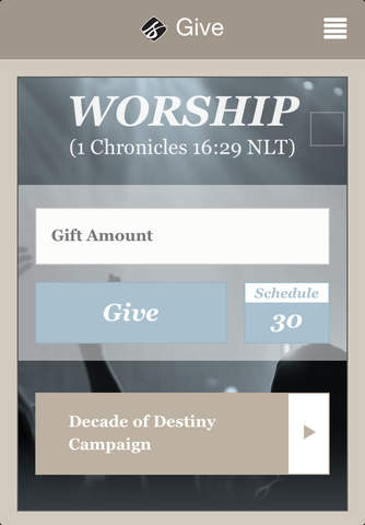 Saddleback Giving - náhled