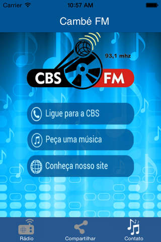 Rádio CBS - náhled