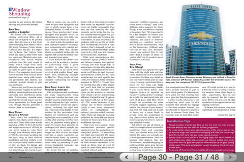 Window Film Magazine - náhled