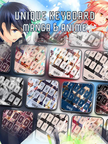 KeyCCM – Manga & Anime : Custom Color & Wallpaper Keyboard Themes in Sword Art Online Style screenshot 4