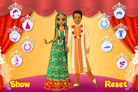 Indian Wedding Dress Up - náhled