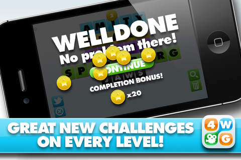 4 Word Movie Game - Find the link to guess the mov - náhled