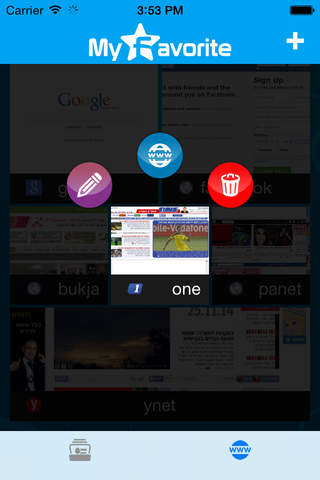My Favorite Websites - náhled
