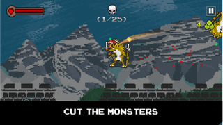 FlickHero - Monster Cutter screenshot 4