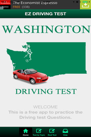 Washington Basic Driving Test - náhled