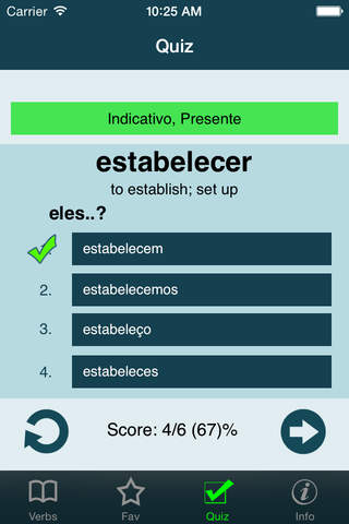 Portuguese Verbs + - náhled