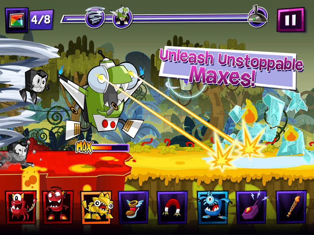 Mixels Rush - Use Mixes, Maxes and Murps to Outrun the Nixels Review ...