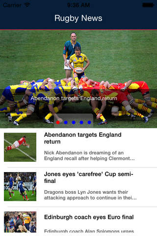 Rugby News- Live Rugby sport, scores, informations - náhled