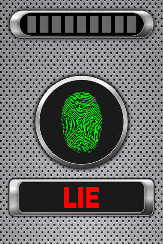 Lie Detector Fingerprint Scanner Touch Test - Trut - náhled