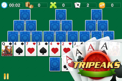 TriPeaks Free - náhled