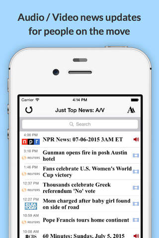 Just Top News: News You Need to Know! - náhled