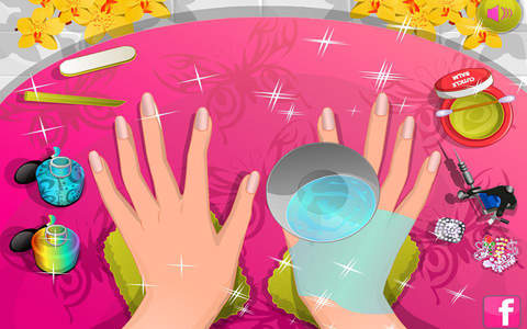 Diamond Nail Polish Manicure - náhled