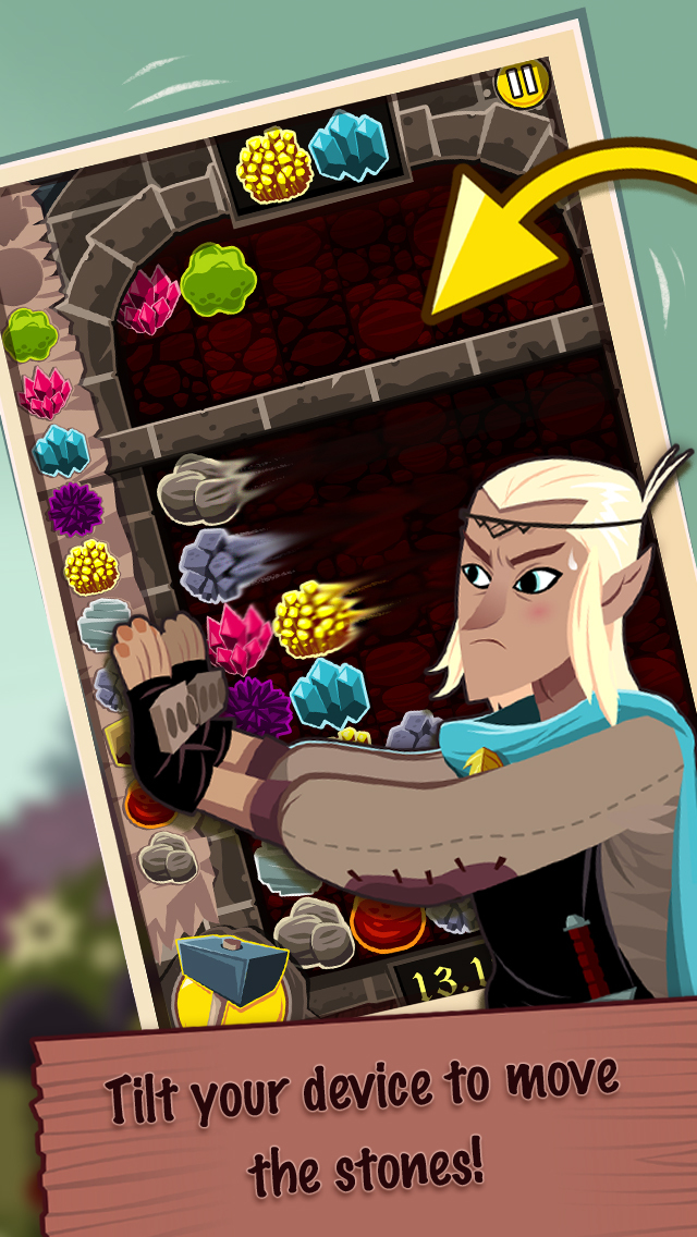 Elfcraft - Match 3 Stones screenshot 2