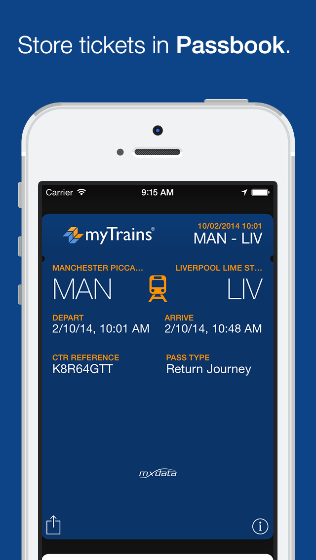 myTrains Train times & tickets screenshot 5