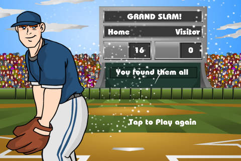 Baseball Word Search FREE - náhled
