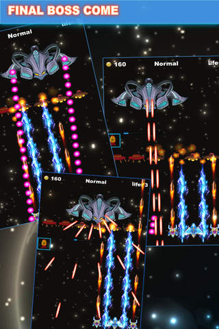 SpaceX Lightning Fighter STG --- bullet hell space - náhled