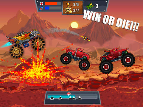 Mad Truck Challenge - Destroy cars and perform extreme stunts in this hill climb racing game screenshot 8