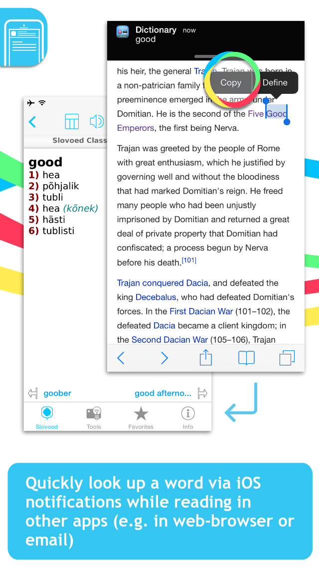 English <-> Estonian Slovoed Classic talking dictionary screenshot 3