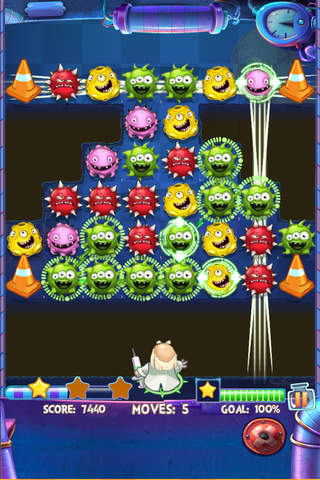 Crazy Doctor VS Weird Virus Free - A cool matching - náhled