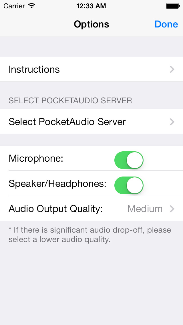 PocketAudio screenshot 3