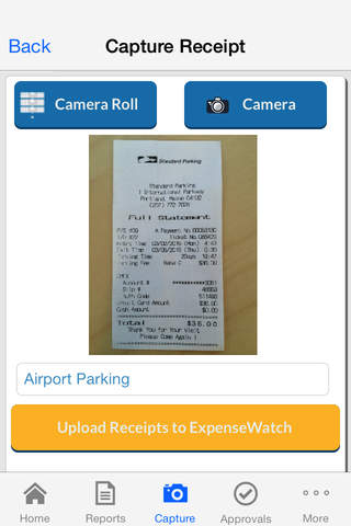 ExpenseWatch Mobile App - náhled