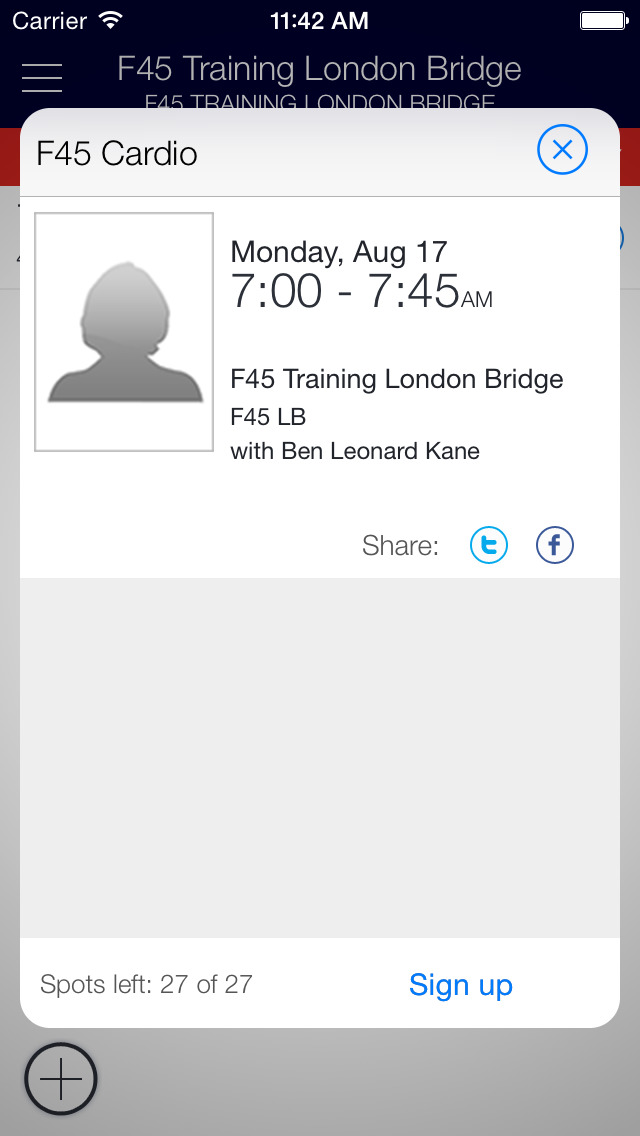 F45 Training London Bridge screenshot 2