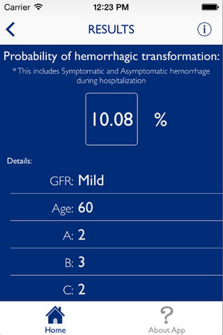 HeRS - Hemorrhage Risk Stratification Calculator - náhled