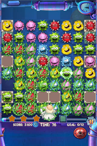 Crazy Doctor VS Weird Virus 2 Free - A matching pu - náhled