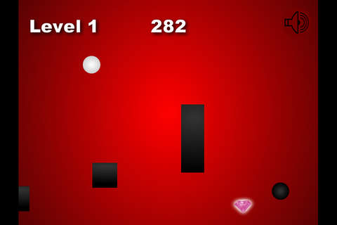 Black N White Game - impossible swype to move and  - náhled