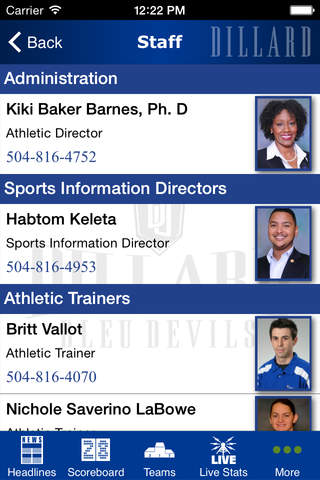 Dillard University Athletics - náhled