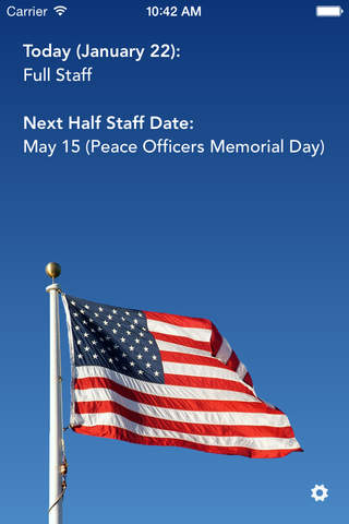Half Staff App - náhled