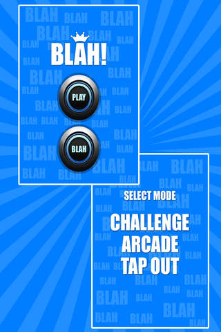 Blah Button Faster Fingers First - náhled