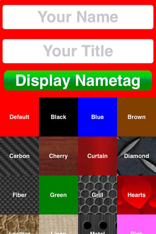 NAMETAGGER Fun, Funny NameTag w/ Name & Title! Lan - náhled