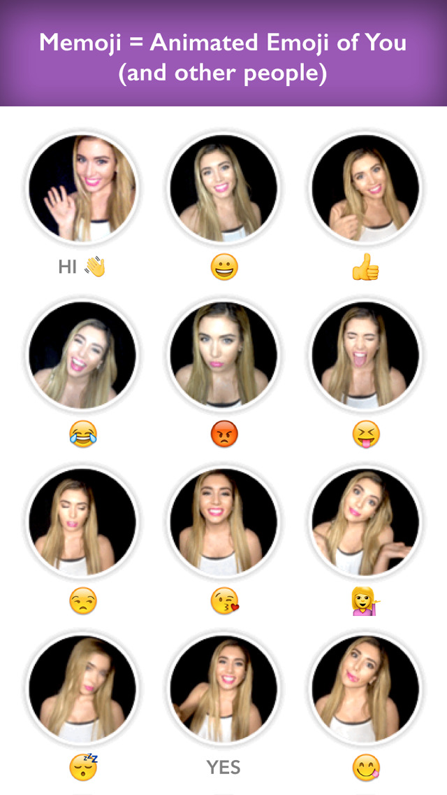 Memoji Keyboard - Animated Selfie Emoji screenshot 1