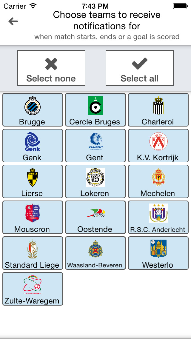 Scores for Jupiler Pro League - Belgium APK + Mod for Android.
