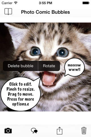 Photo Comic Bubbles - Photos Editor for whats.App  - náhled