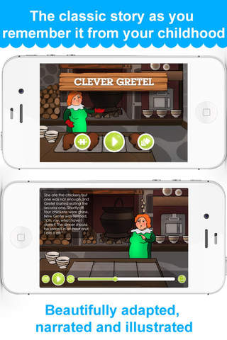 Clever Gretel - Narrated classic fairy tales and s - náhled