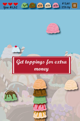 Ice Cream Fall - Sky Fall Free Game - náhled