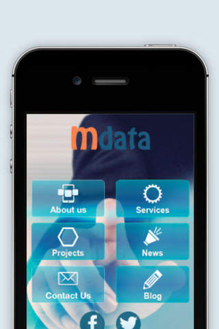 mData Corporate App - náhled