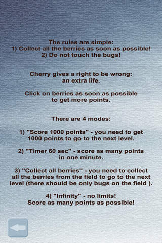 Berries and Bugs. Collect berries and do not touch - náhled
