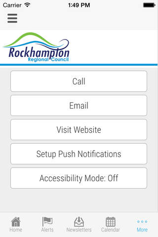Rockhampton Regional Council - Skoolbag - náhled