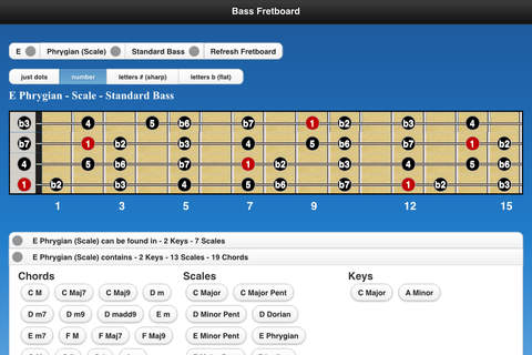 Bass Chords and Scales - náhled