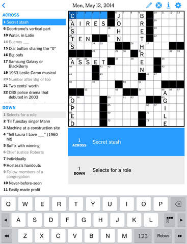New York Times Crossword screenshot 6